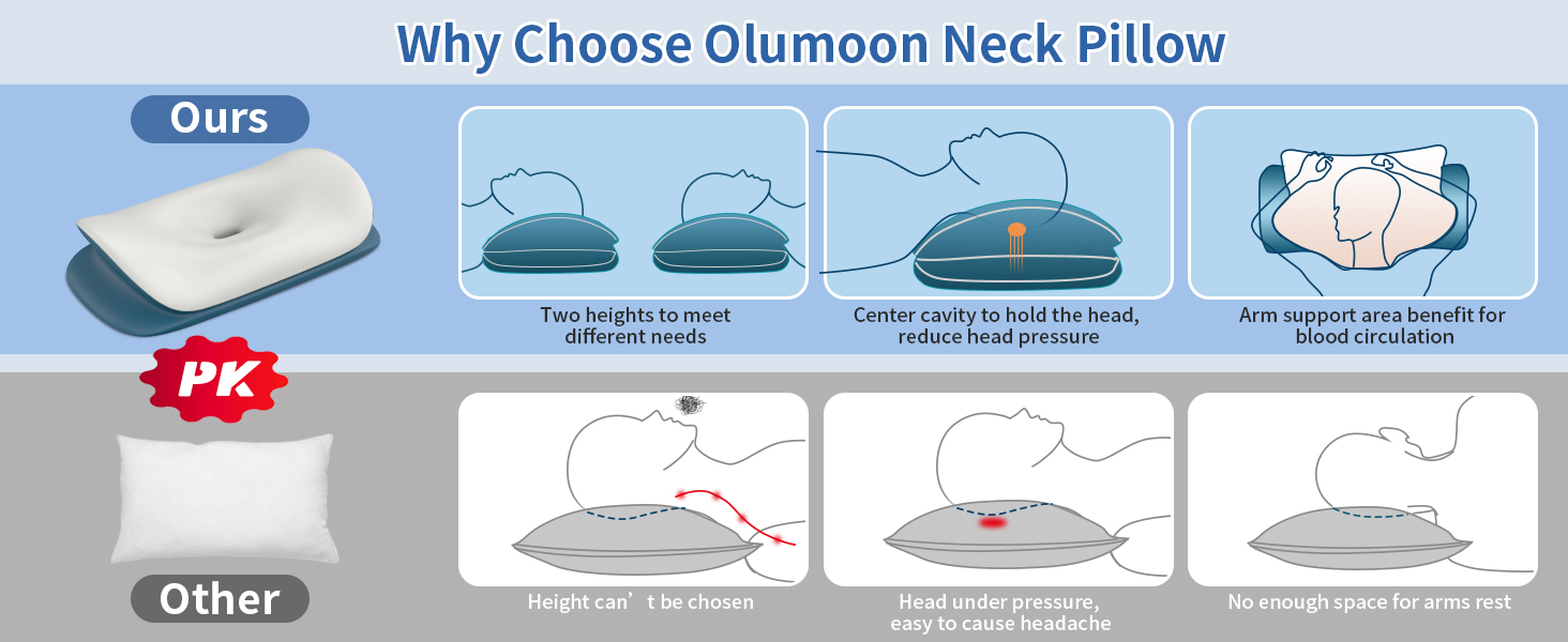 memory foam pillows
