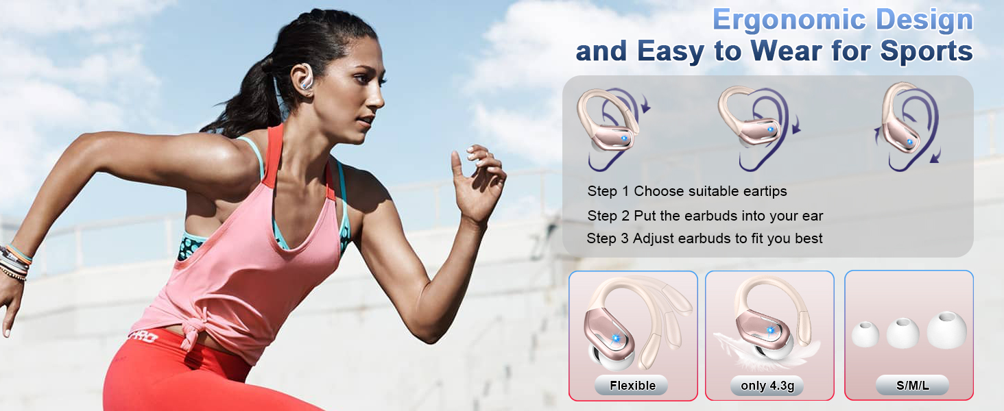 Over Ear bud with Earhooks