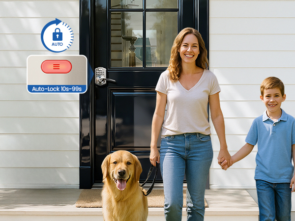 keyless entry door lock