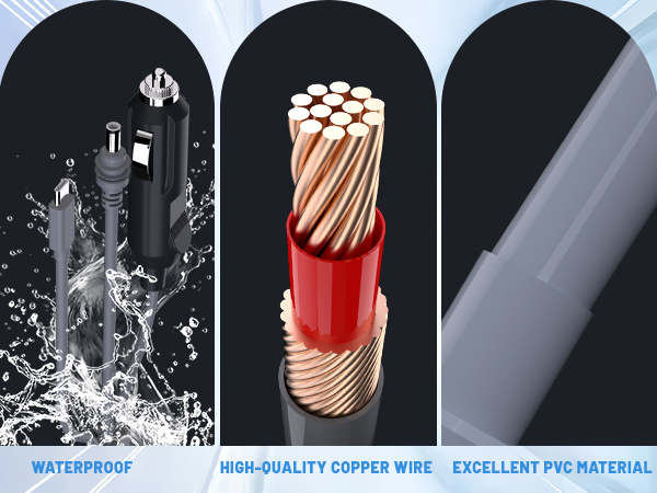 3 in 1 Cable for Starlink Mini 33ft/10M, 140W Input USB C to DC Power Cable