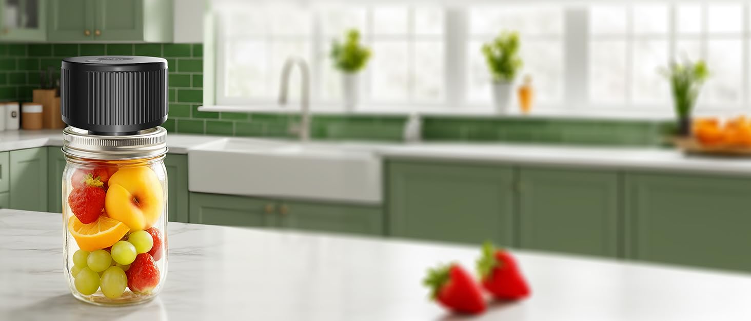 Mason Jar Vacuum Sealer Kit