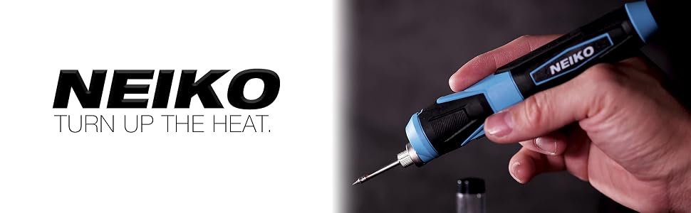 NEIKO 40421A Cordless Soldering Iron | Rechargeable Solder tool | Rapid Heat