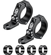 BRCOVAN 2PCS UTV Whip Light Mount, Solid Aluminum Alloy Whip Flag Mounts, Off-Road LED Light Bar ...