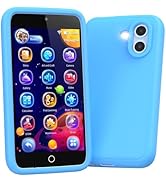 Kids Smart Phone, 3.97" Touchscreen Learning Toy, Dual Camera with 45+ Fun Stickers, 16GB Kids Ce...