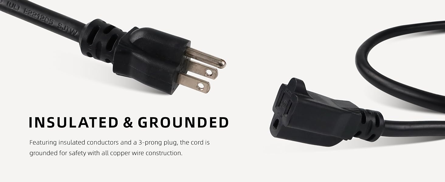 insulated and grounded