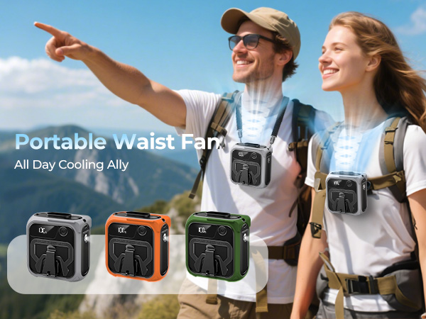 portable waist fan