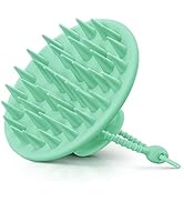 HEETA Scalp Massager Shampoo Brush with Silicone Bristles for Dandruff Removal Scalp Care &amp; Hair ...