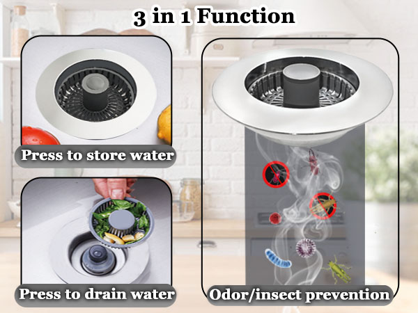 kitchen sink strainer
