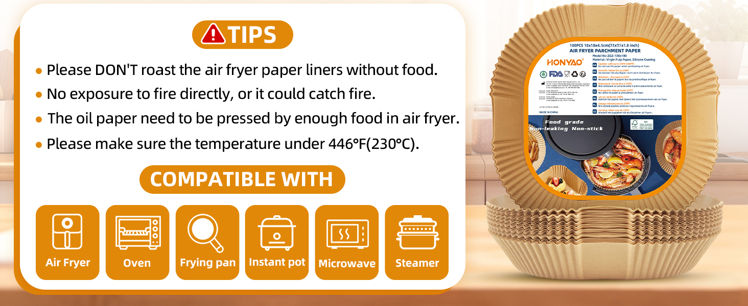 Air Fryer Liners