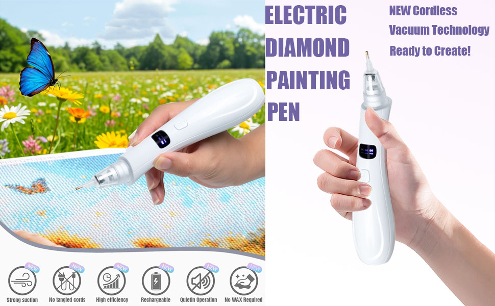 Cordless Electric Diamond Art Pen