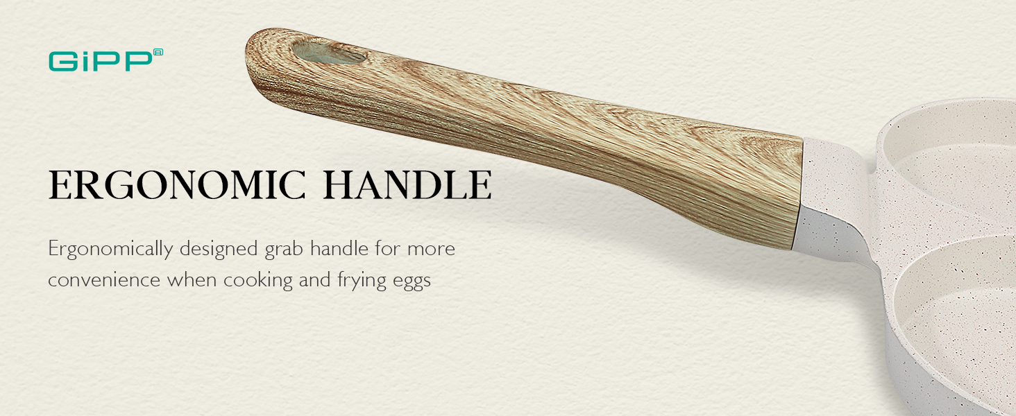 Egg Pan Omelette Pans 4 Cup Nonstick Granite Omelette Non Stick Skillet Pancake Induction Cookware