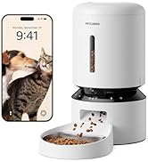 PETLIBRO Automatic Cat Feeder with Camera, 1080P HD Video with Night Vision, 5G WiFi Pet Feeder w...