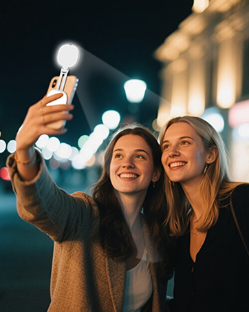 Magnetic Selfie Light, Phone Light Compatible with MagSafe iPhone &amp;amp;amp; Android