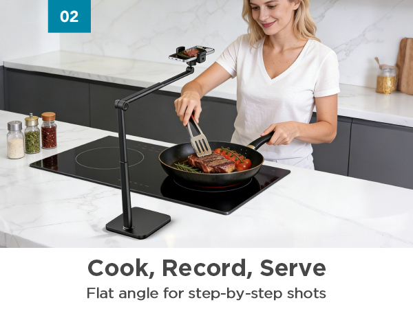 overhead phone stand