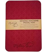 Madam Sew Sewing Machine Pedal Mat | No Slip Rubber Keeps Pedal in Place | Sewing Accessory | 7” ...