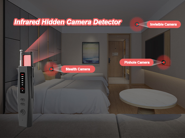 listening device detector hidden camera finder detector de gps ocultos en un auto detector