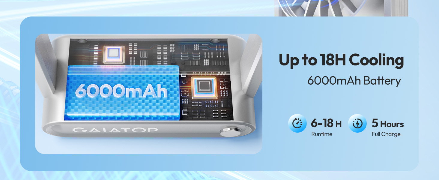 summer gifts for women men fan for bedroom battery fans portable rechargeable