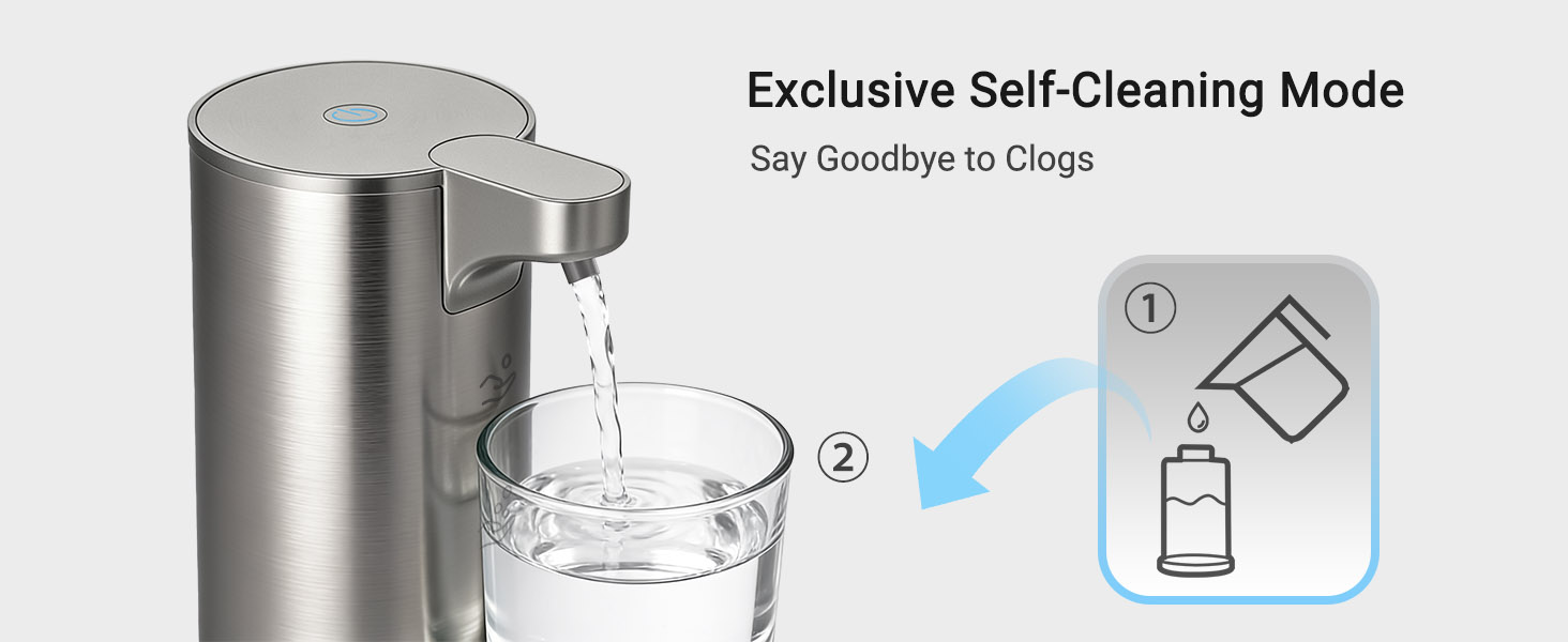 automatic foaming soap dispenser
