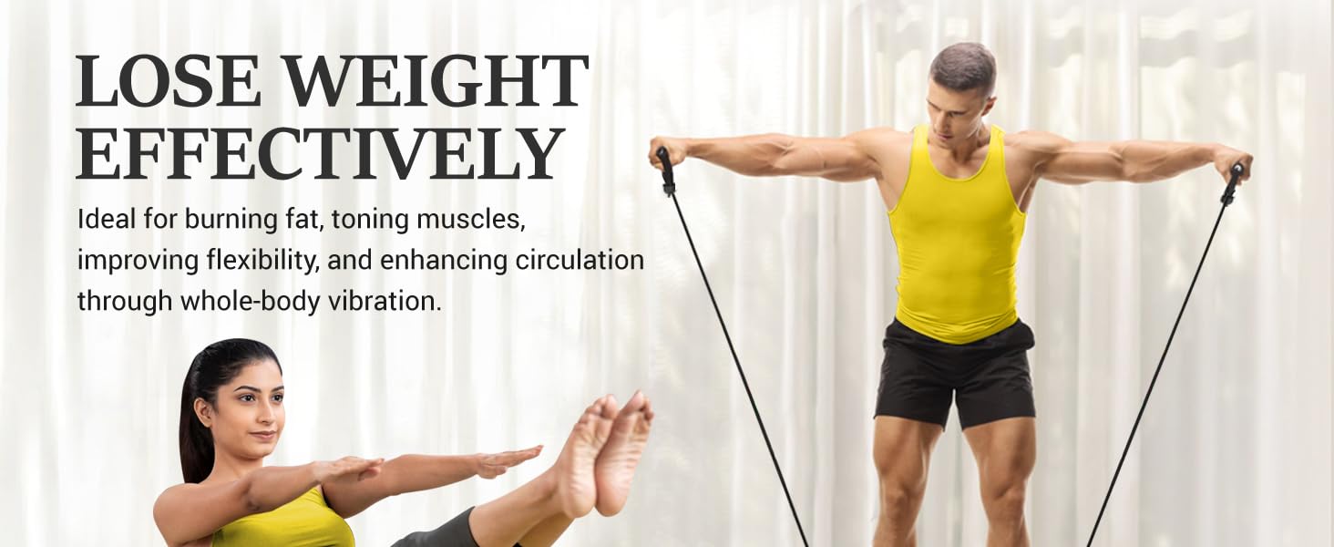 Vibration Plate Exercise Machine for Home Gym