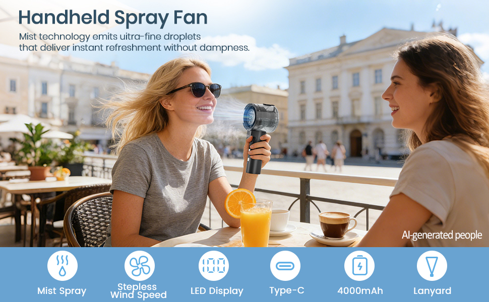 handheld fan
