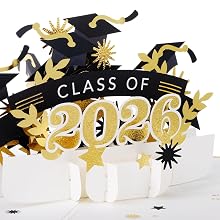Hallmark Graduation Pop Up Card, Class of 2026