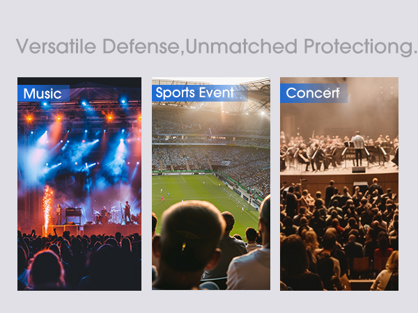 Perfect for concerts, sport events, live showes, Relax