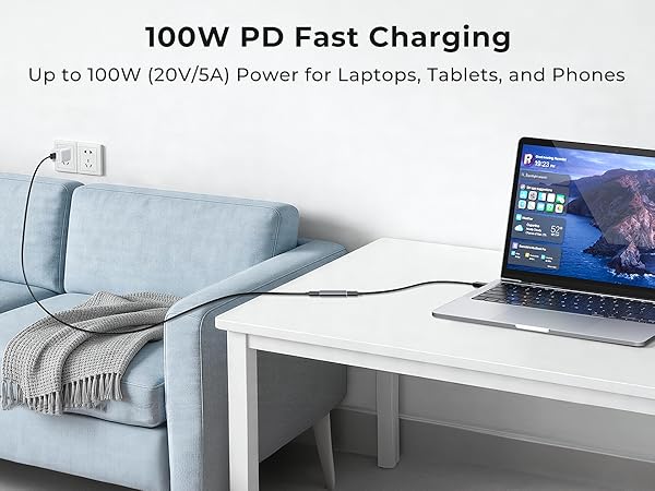100W PD Fast Charging