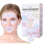 Yeokoe Forehead Wrinkle Patches,Under Eye Patches and Lip Mask 30 PCS. Face Masks Skincare With R...