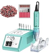Professional Nail Drill Machine 30000 RPM Efile Electric Nail Filer Kit for Finger Toe Nails, Acr...