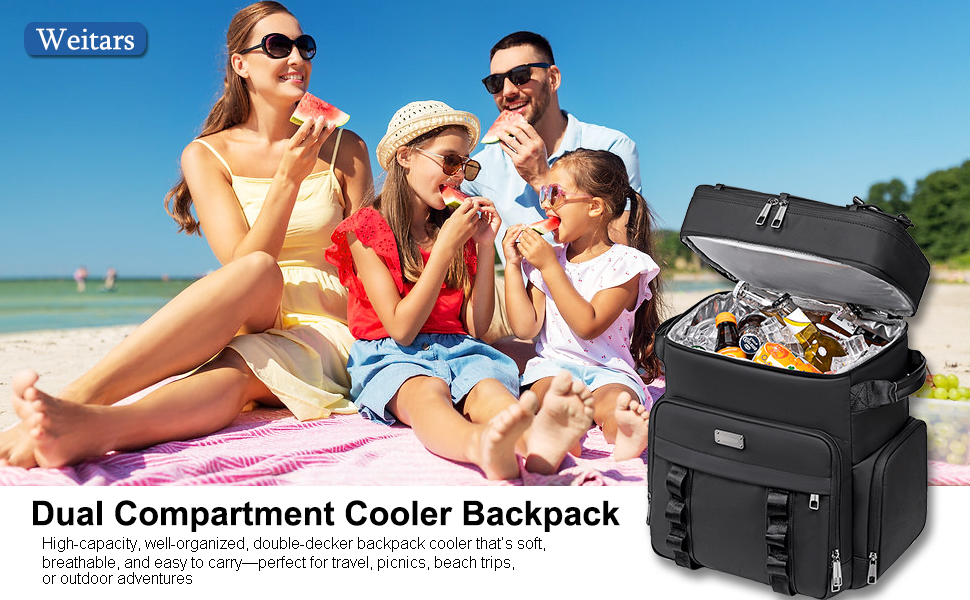 cooler backpack soft cooler bag insulated lunch cooler large lunch backpack picnic beach camping