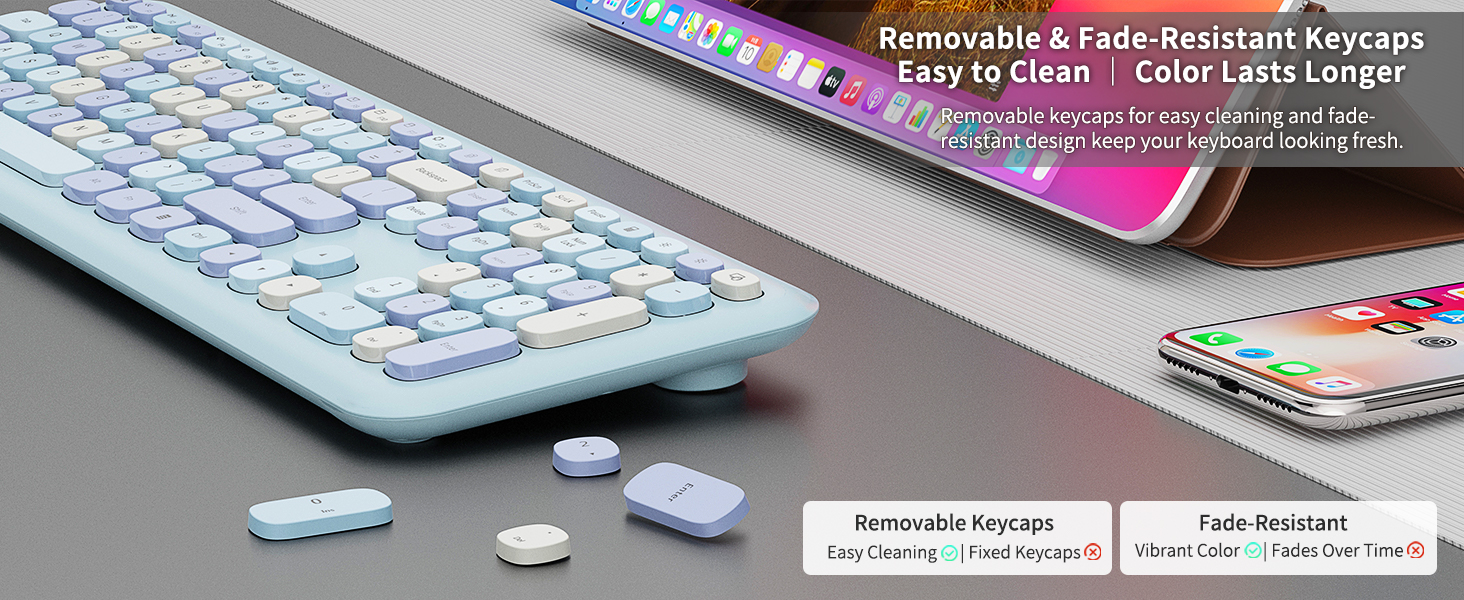 quiet keyboard and mouse combo