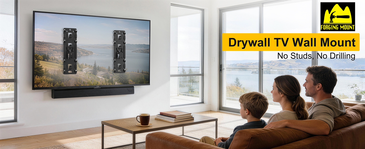 no stud tv mount