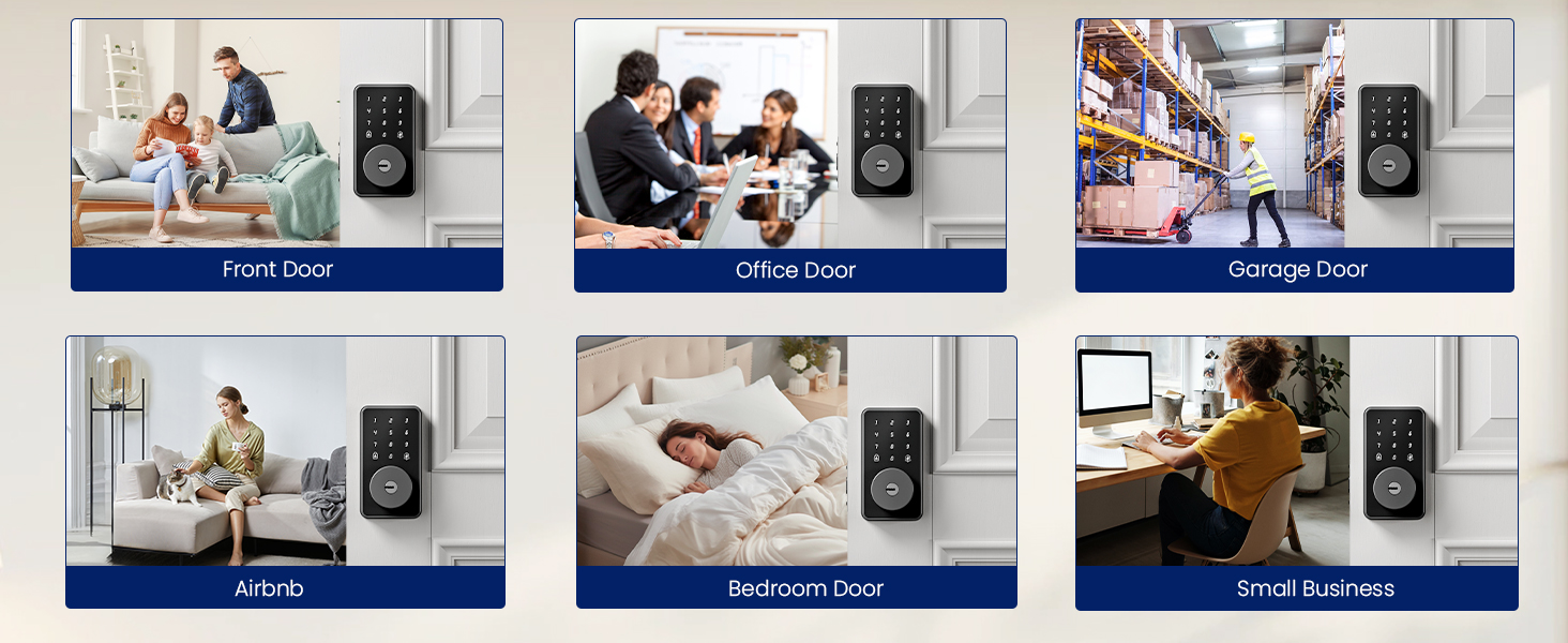 keypad deadbolt lock for front door