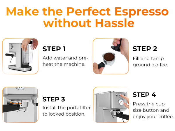 Make the Perfect Espresso without Hassle