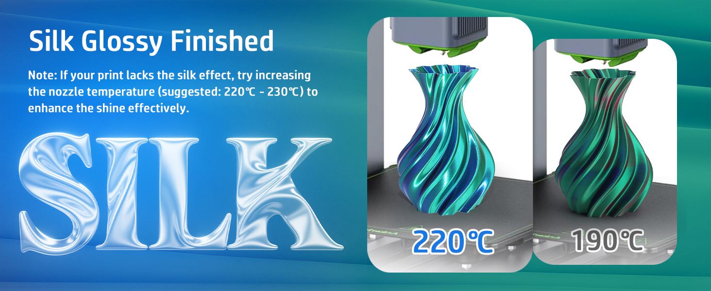 pla filament 1.75mm,3d printers,3d printer filament, 3d printing filament, Tricolor filament