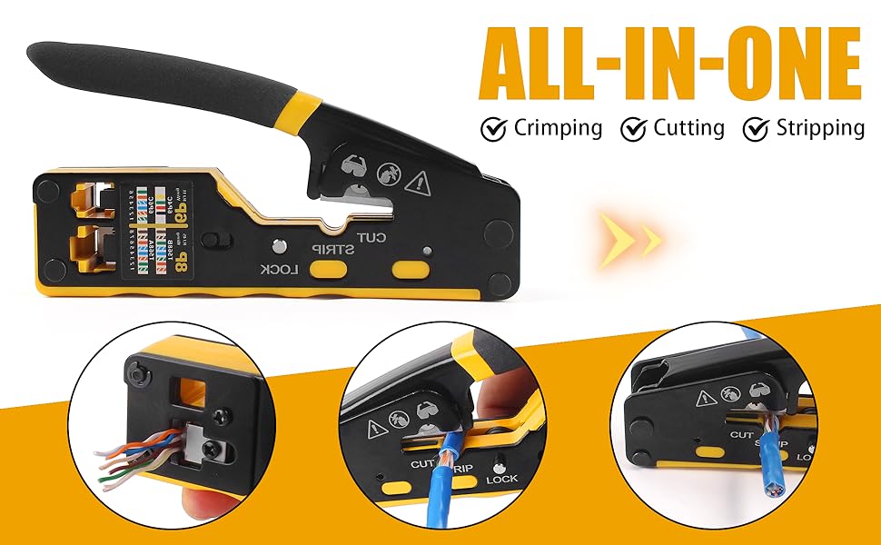 TRUTOPWAY RJ45 Crimp Tool