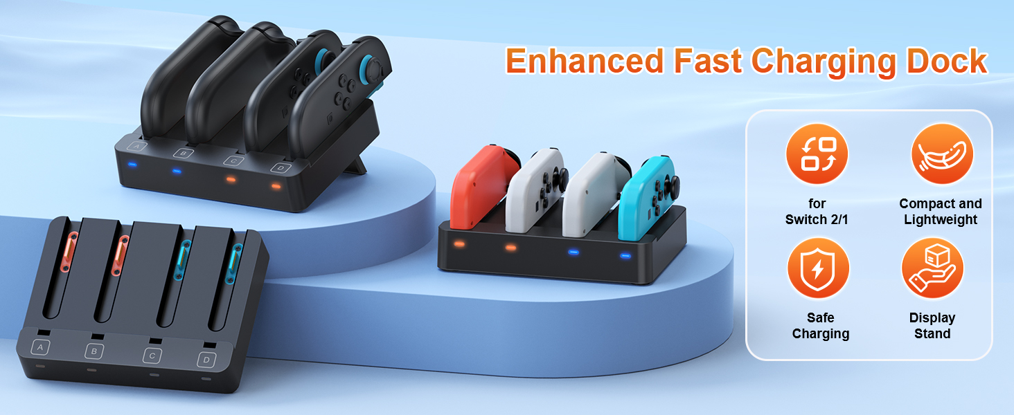 switch 2 charger dock