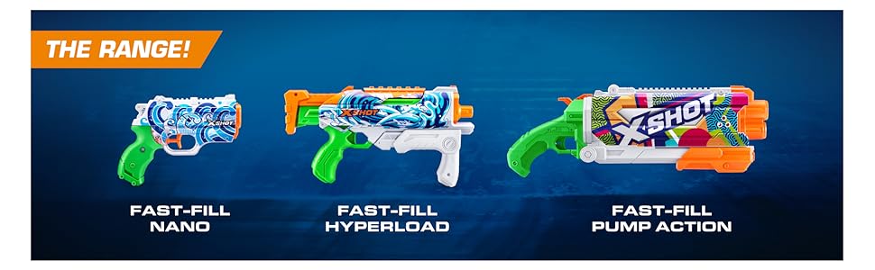 XShot SKINS - Hyperload Watergun