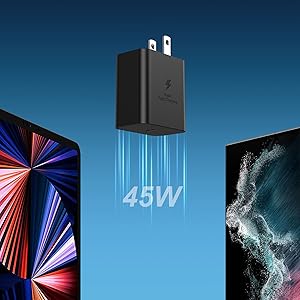 45W fast charging block