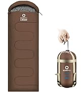 ECOOPRO Warm Weather Sleeping Bag - Portable, Waterproof, Compact Lightweight, Comfort with Compr...