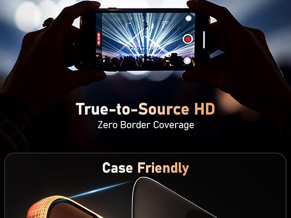 20K+ Scratch Proof. Oil &amp; Water Repellent. Anti-Fingerprint. 3D Smooth Edges.