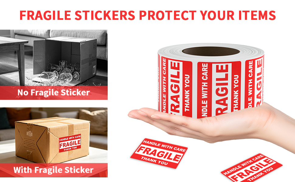 Fragile Stickers