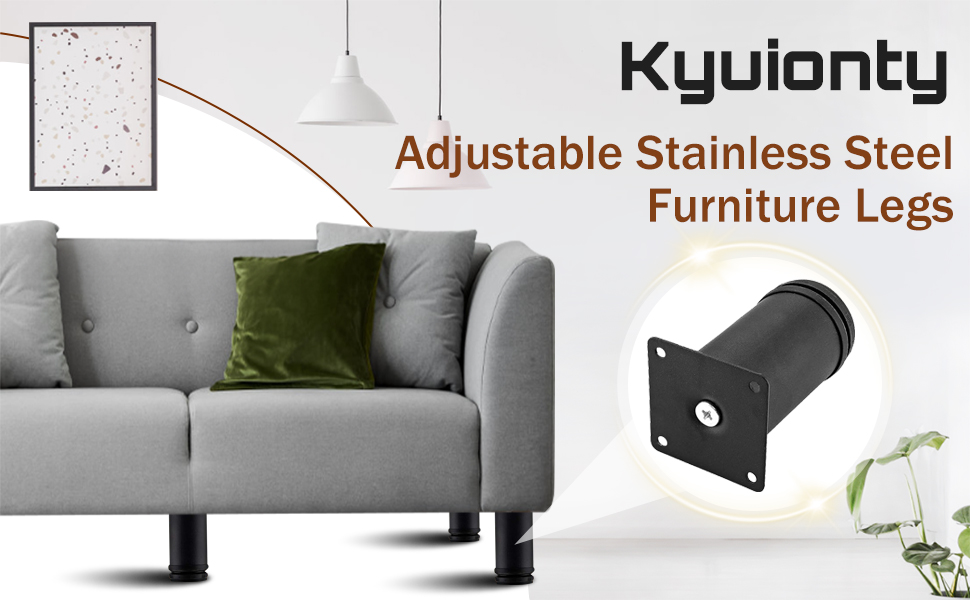 Stainless Steel Furniture Legs