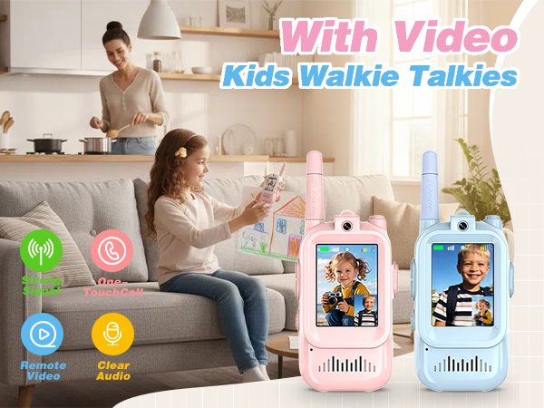 Video Walkie Talkie for kids
