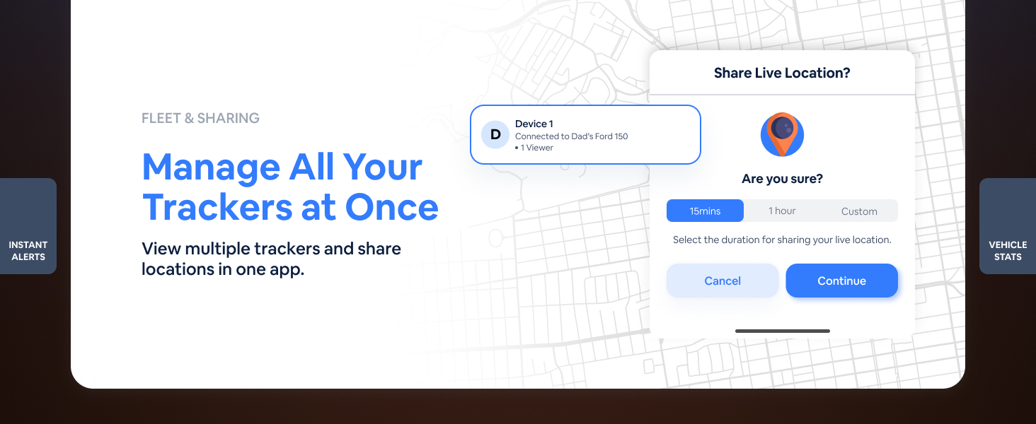 OBD2 GPS Tracker for Vehicles - Car Tracker Device Hidden with Vehicle Location