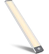 54-LED Motion Sensor Cabinet Light,Under Counter Closet Lighting, Wireless USB Rechargeable Kitch...