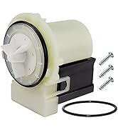 8181684 280187 Washer Drain Pump by Techecook - Compatible with Ken-more Whirl-pool Kitchen-Aid W...