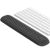 Keyboard Wrist Rest Gel Memory Foam Wrist Rest for Keyboard, Ergonomic Wrist Pad Support for Offi...