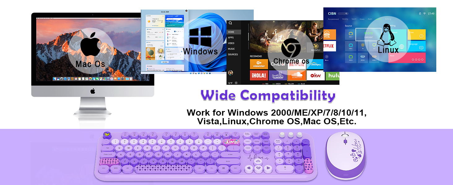 Wireless Keyboard and Mouse