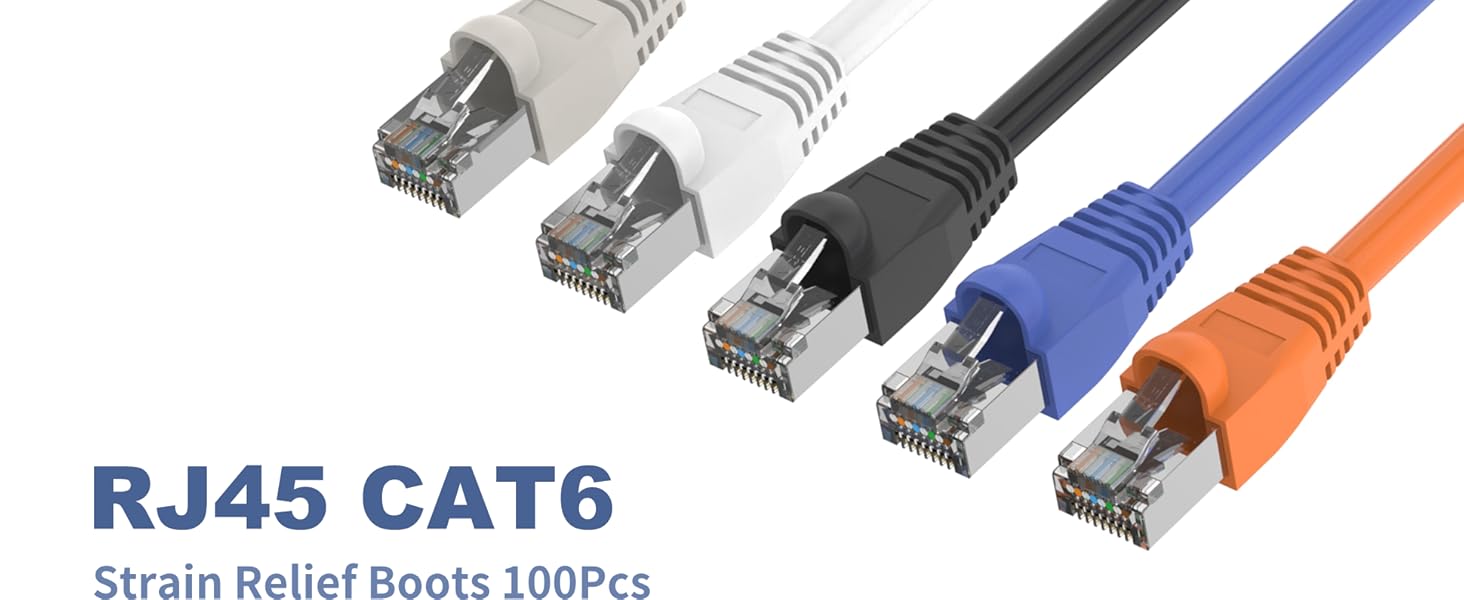RJ45 STRAIN RELIEF BOOTS